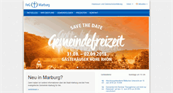 Desktop Screenshot of feg-marburg.de